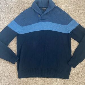 BANANA REPUBLIC Men's Blue Sweater L